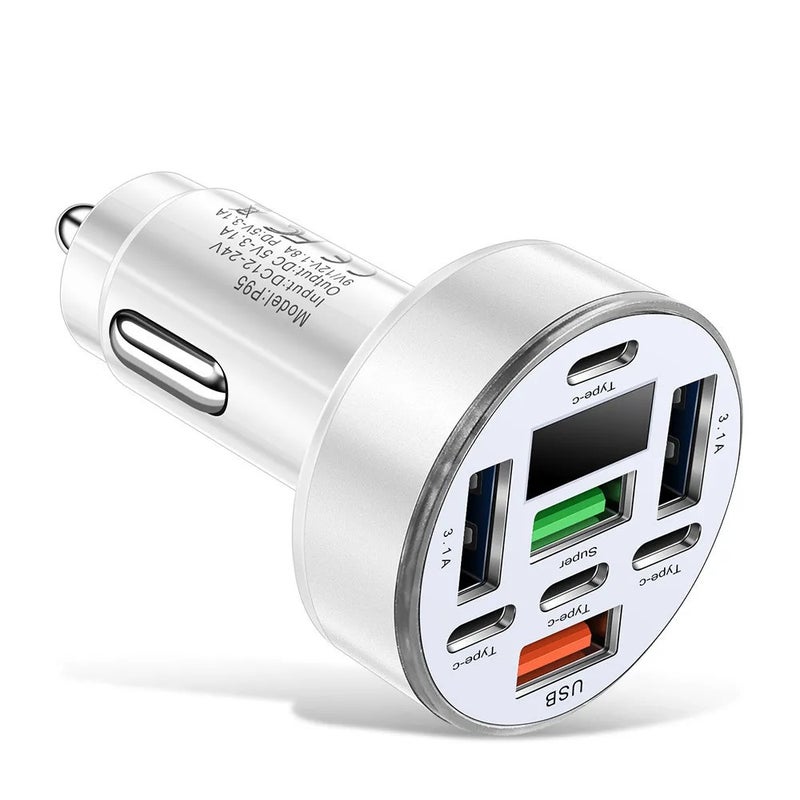 Bluejw USB Quick Car Charger 15W 3.1A Type C PD Fast Charging Automobile Charger Adapter for iPhone 13 12 11 Pro Max - Image 1